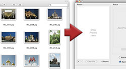 Add a photo album of pictures for the photo collage